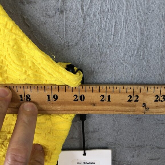 Calvin Klein Dress Womens 14 Textured Sleeveless Open Back New With Tags NWT - Picture 3 of 16